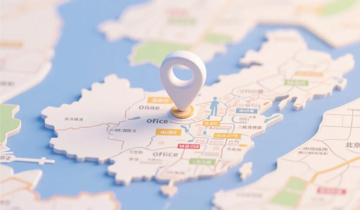 公司地址位置示意图